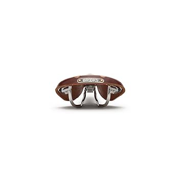 Amazon | BROOKS(ブルックス) レザーサドル 細身で美しいクロム